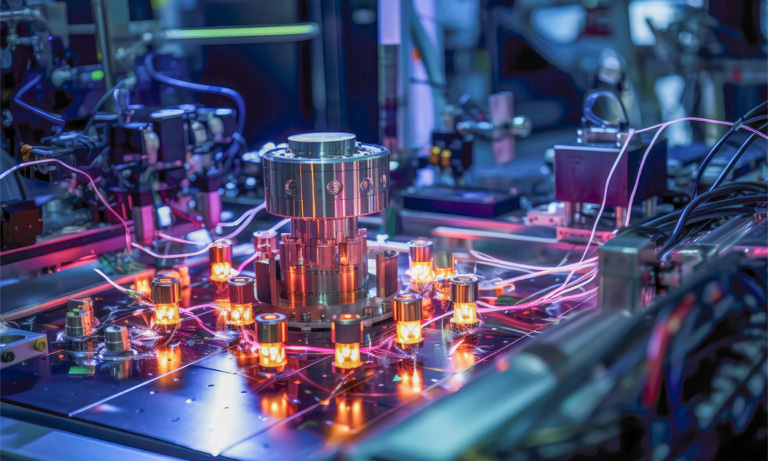 Quantum computing experiment