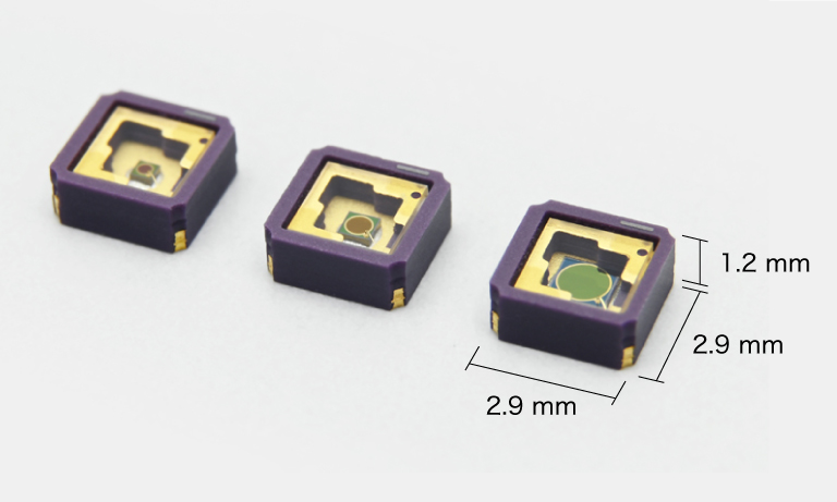 Compact, Surface Mount, Low Dark Current NIR sensor, InGaAs PIN photodiode  G1719X series | Hamamatsu Photonics
