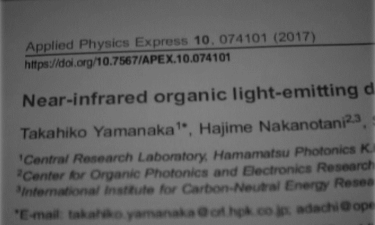 Fig. 6 (b) Surface emitting OLED