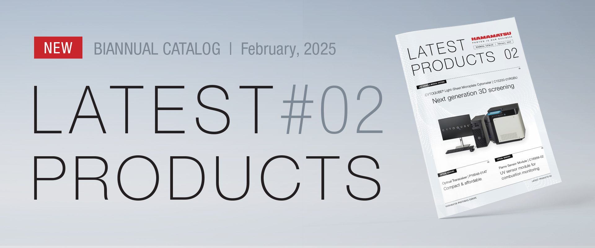 Hamamatsu's Latest Products 02/2025