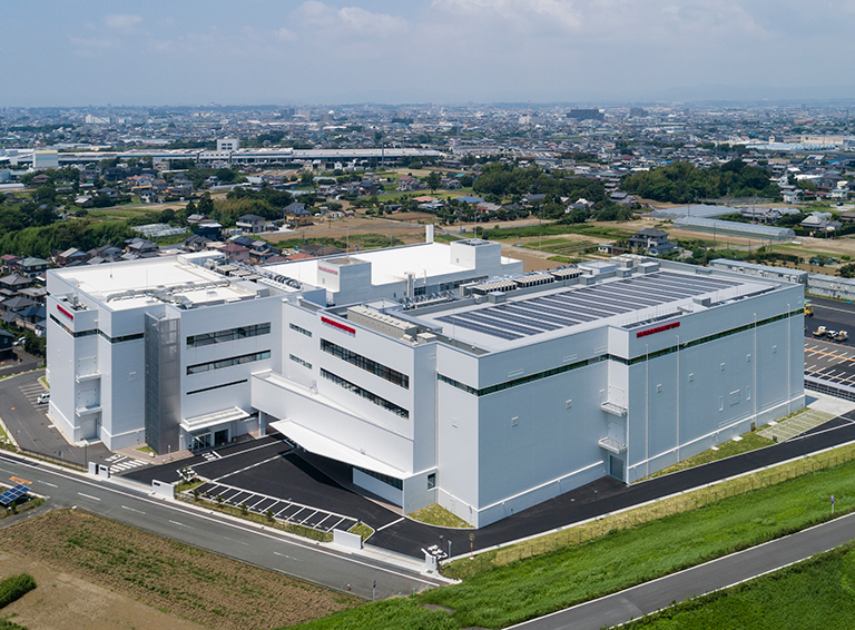 Solar-power generating equipment (Shingai Factory)
