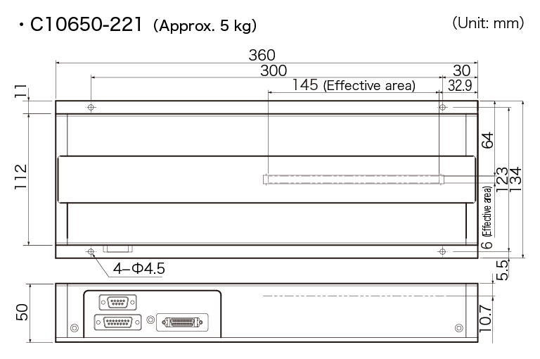 c10650-221 dimensional outline