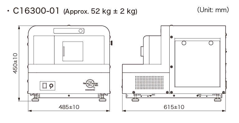 c16300-01 dimensional outline