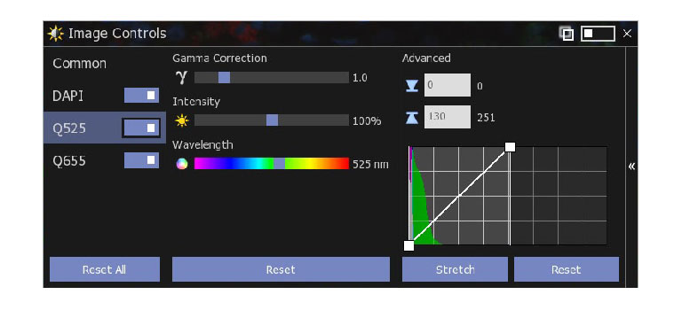 LUT control