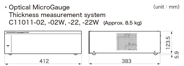 c11011 dimensional outline