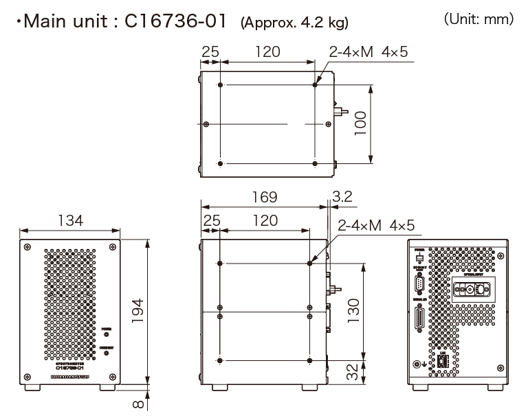 OPAL-Luxe High dynamic range spectrometer C16736-01 | Hamamatsu