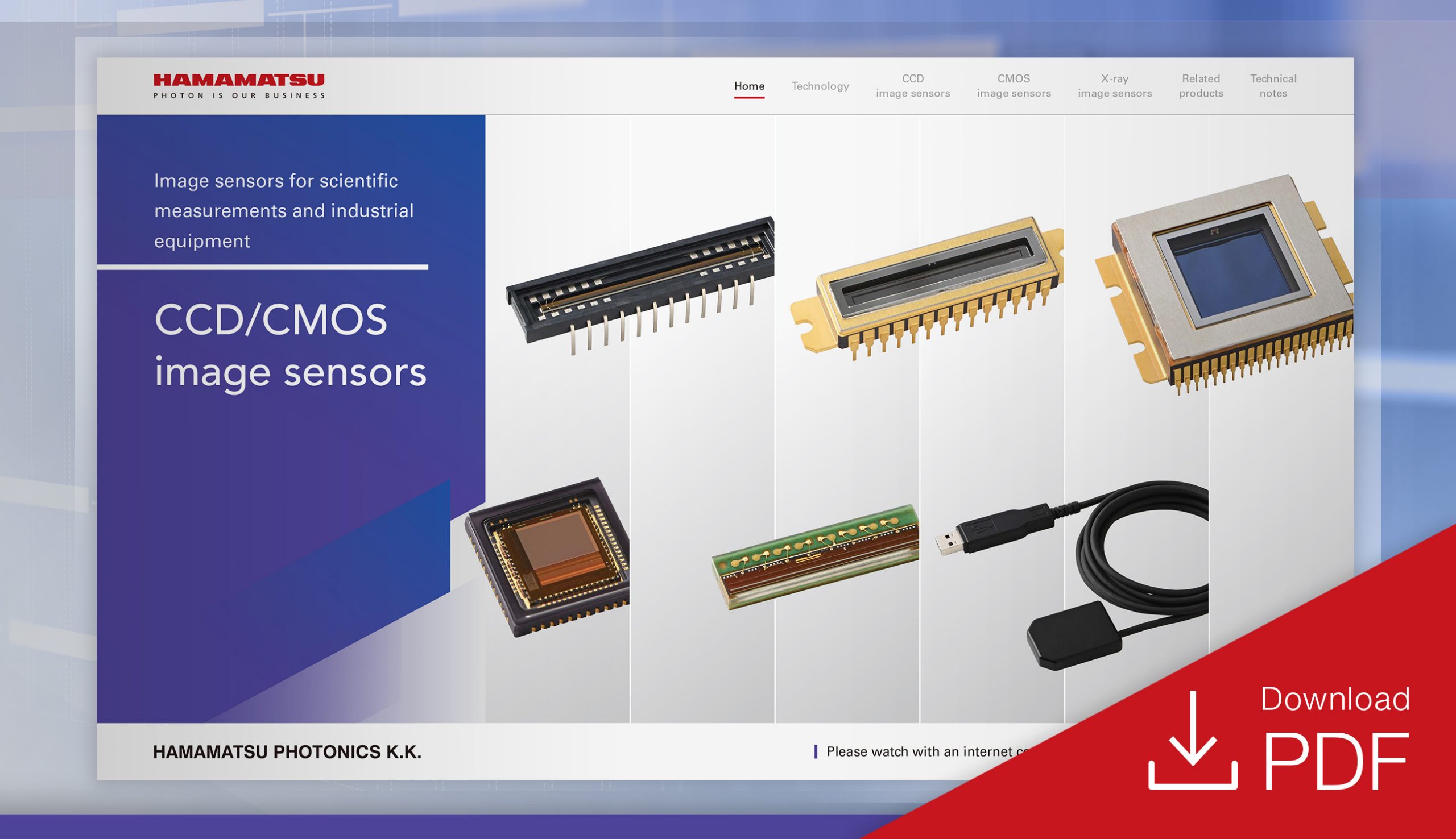 CCD/CMOS Selection Guide