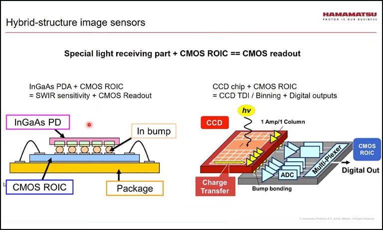 Hybrid-structure image sensors