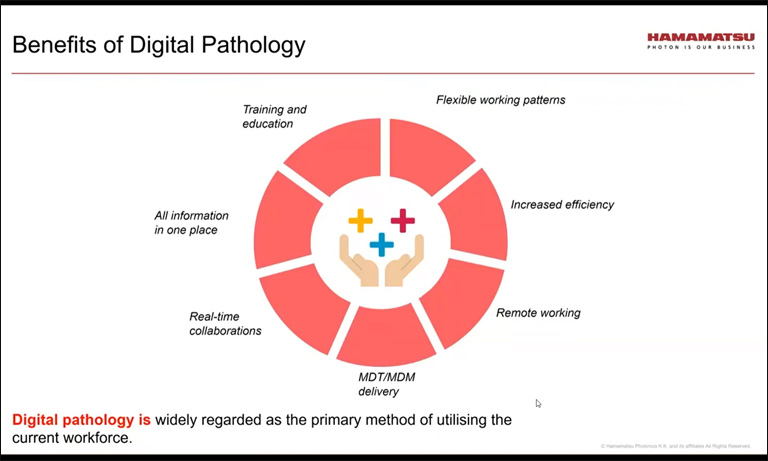 Webinar - Benefits of digital pathology